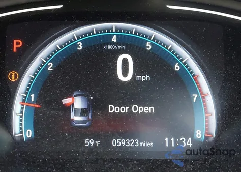 2020 Honda Civic Ex z USA, uszkodzony, nr VIN 2HGFC1F31LH681361